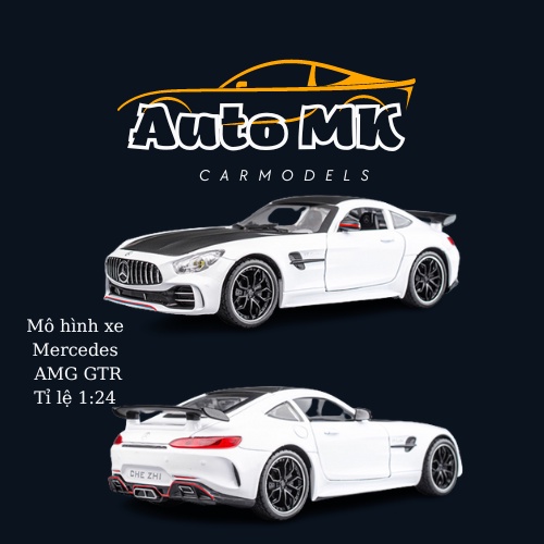 Mô hình xe Mercedes AMG GTR tỉ lệ 1:24 hãng CHEZI
