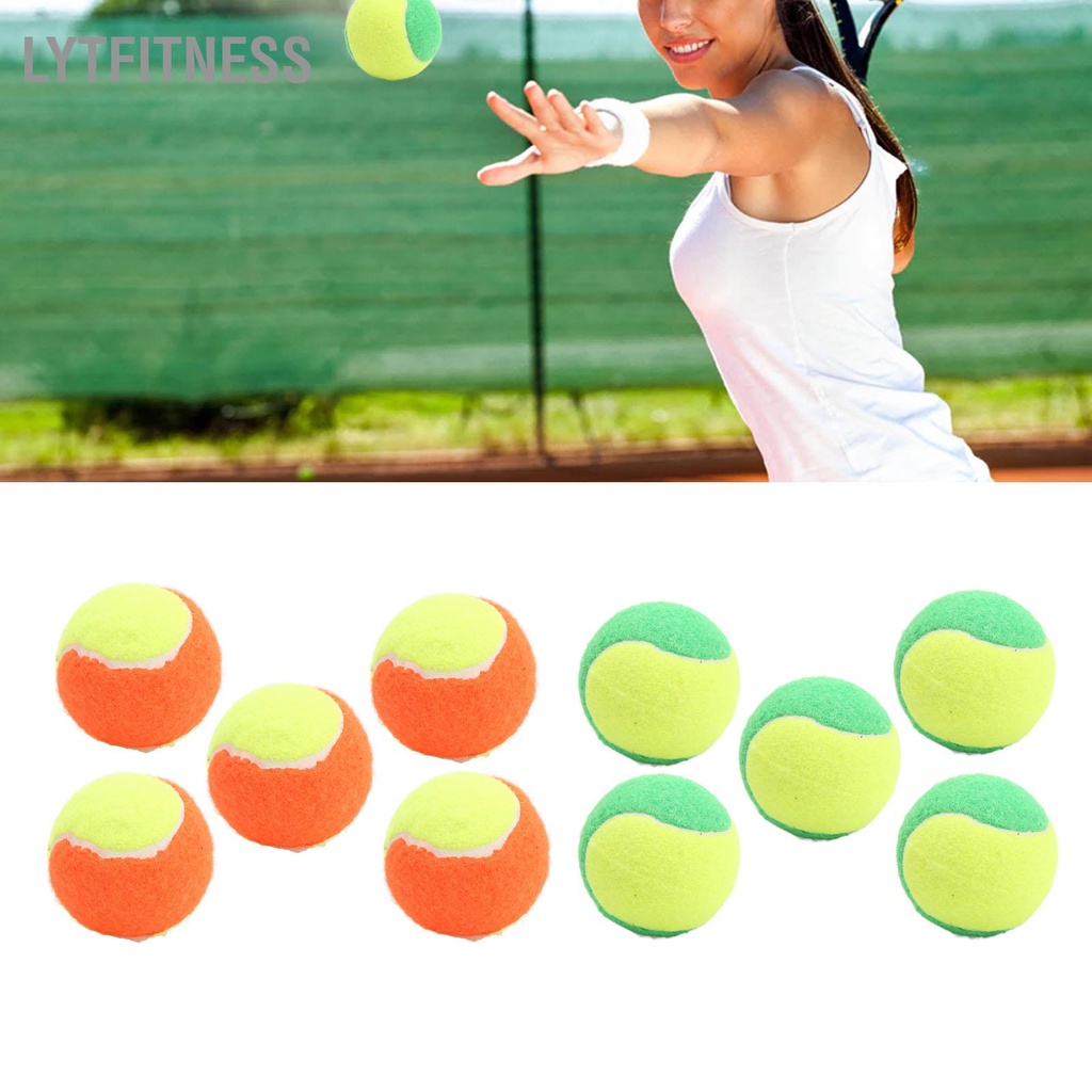 LYTFitness 5 Chiếc 6Cm Cao Su Bóng Tennis Thun Giảm Áp Lực Tập Giải Trí