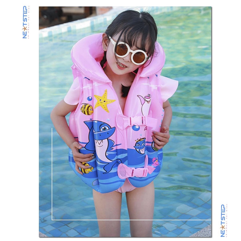 Phao bơi cho bé, áo phao bơi cho bé, an toàn cho bé có độ tuổi từ 2 đến 10 tuổi
