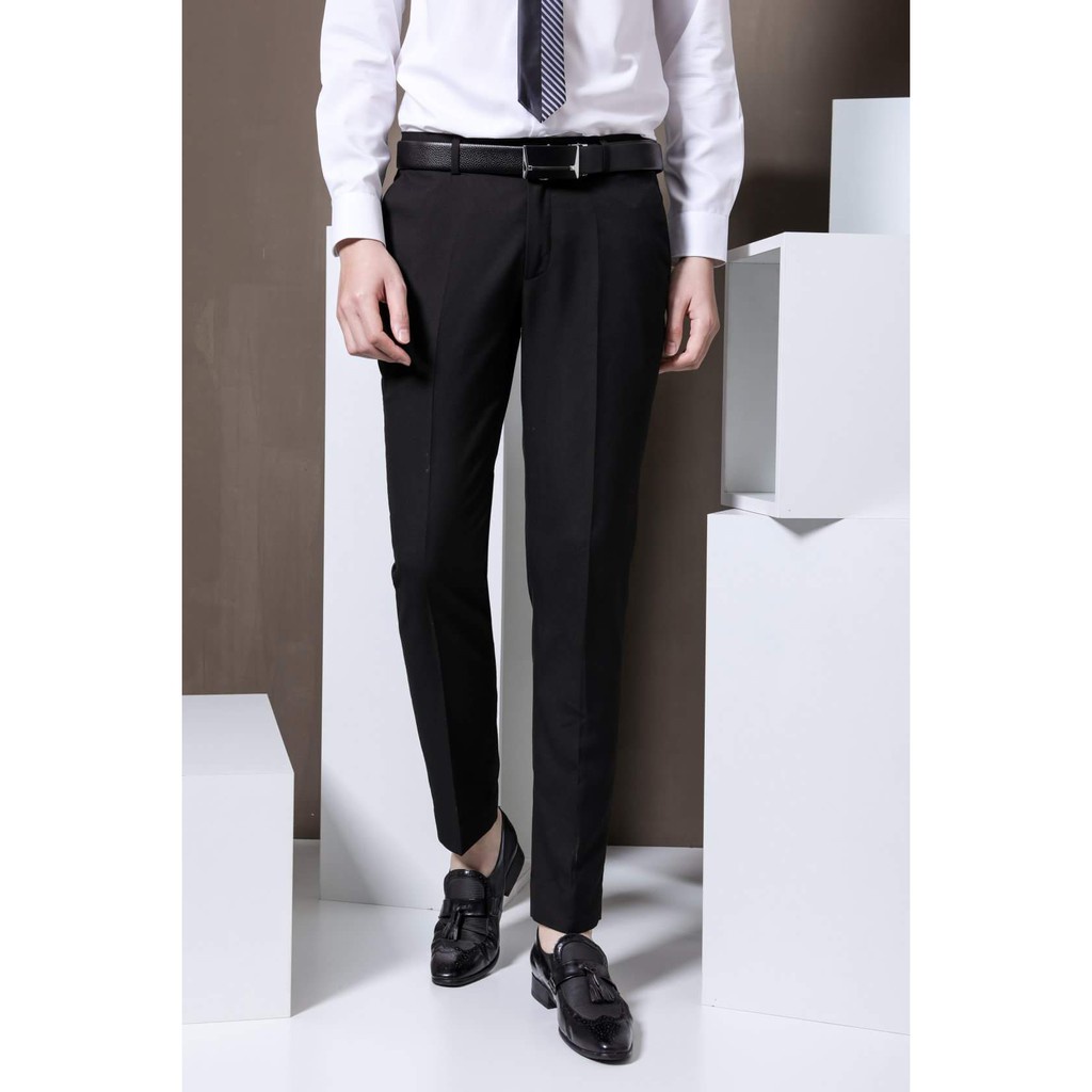 Quần tây nam cao cấp chất vải co giãn nhẹ chống nhăn dáng ôm body trẻ trung