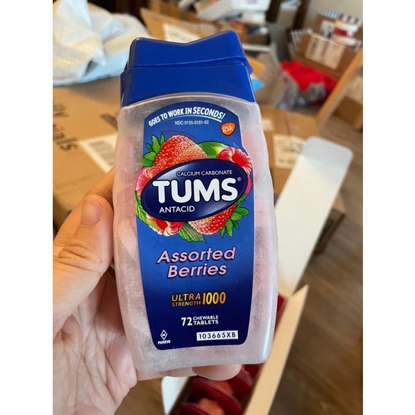 Viên uống trị đau dạ dày Tums Ultra Streng 1000
