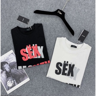 Áo Phông Nam Nữ In Nổi Chữ Sex Money Drug . Áo Phông Tay Lỡ Nam Nữ From Rộng HLT