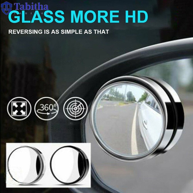 Gương Chiếu Hậu Tròn Xoay 360 Độ Nhìn Điểm Mù Cho Xe Hơi