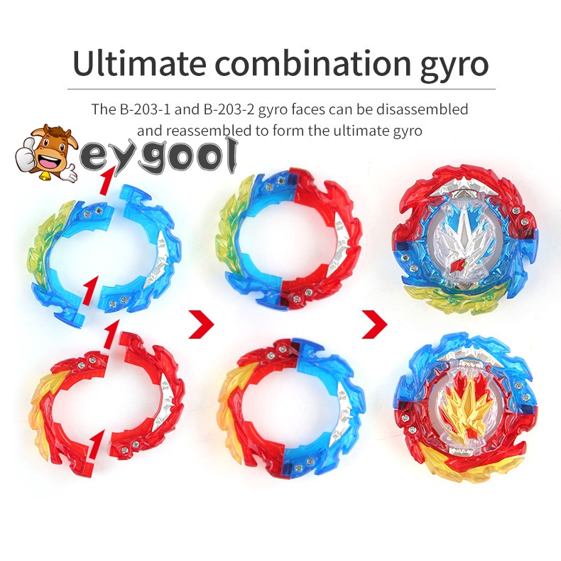 Con Quay Đồ Chơi Beyblade Burst B-203 BU Ultimate Fusion DX B203 B184 LR Launcher Beylauncher Beyblade Burst