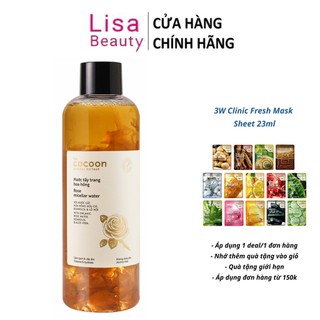 Nước tẩy trang hoa hồng cocoon 500ml