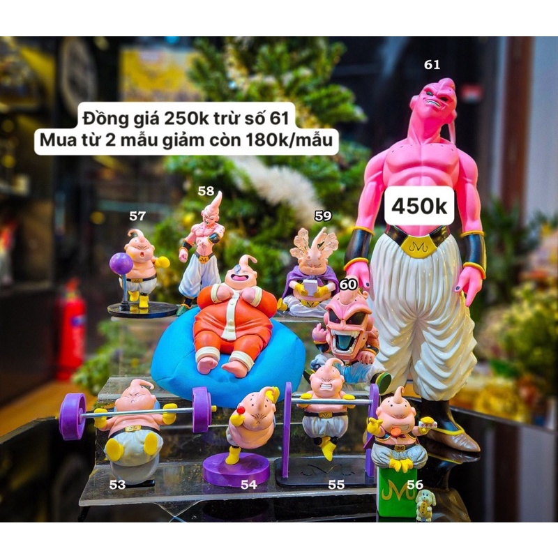 Combo 369k 2 mô hình Dragon ball tuỳ chọn truyện 7 viên ngọc rồng