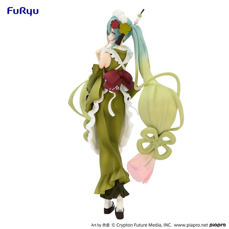 MÔ HÌNH HATSUNE MIKU CHÍNH HÃNG - Vocaloid - SweetsSweets - Matcha Parfait Another Color Ver.