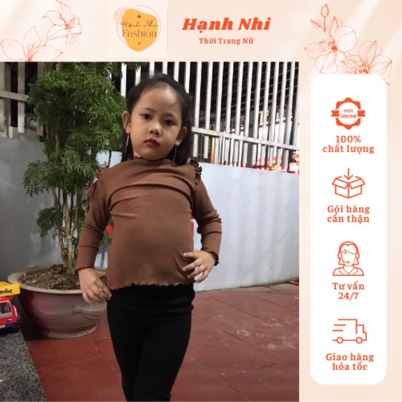 Áo len tăm cho bé gái