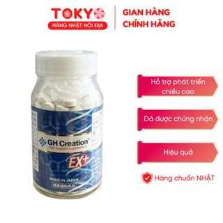 Viên uống tăng chiều cao ⚡ CHÍNH HÃNG ⚡ Viên uống hỗ trợ tăng chiều cao GH Creation EX 270 viên Nhật Bản