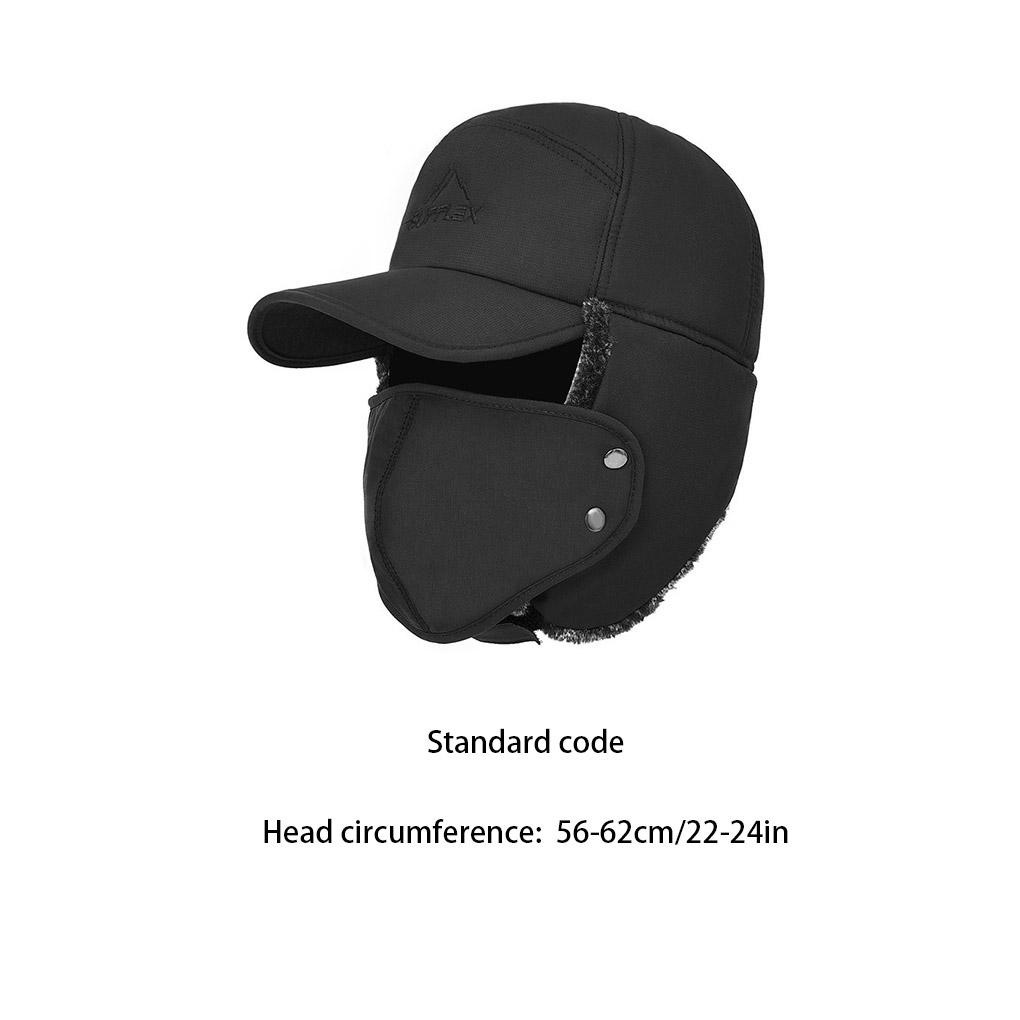 Mũ Trùm Mặt &amp; Mặt Nạ Che Tai Giữ Ấm Mùa Đông Cho Nam