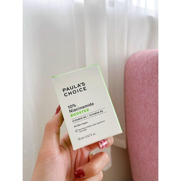 Tinh chất làm sáng da se khít lỗ chân lông Niacinamide 20% Paulachoice Nia 20 Nia 10