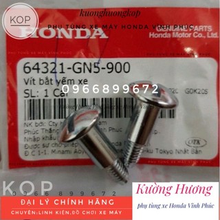 Ốc gắn cốp xe DREAM chính hãng ( bộ 4 chi tiết ốc bắt yếm xe dream)