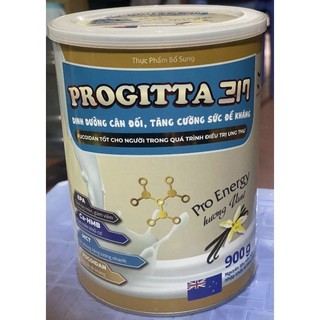 PROGITTA-sữa dành cho người bị ung thư,cân đối dinh dưỡng hộp 900g