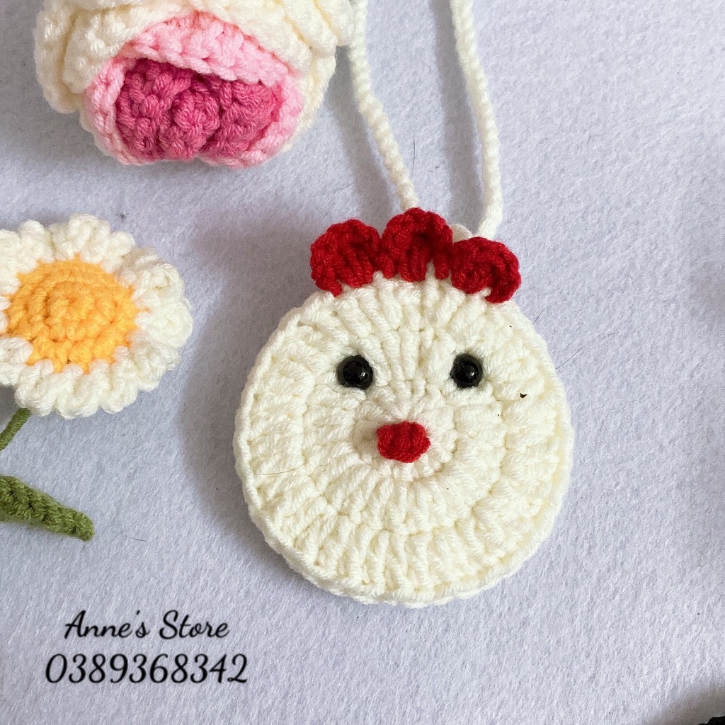 Tú tỏi tránh tà handmade cho bé