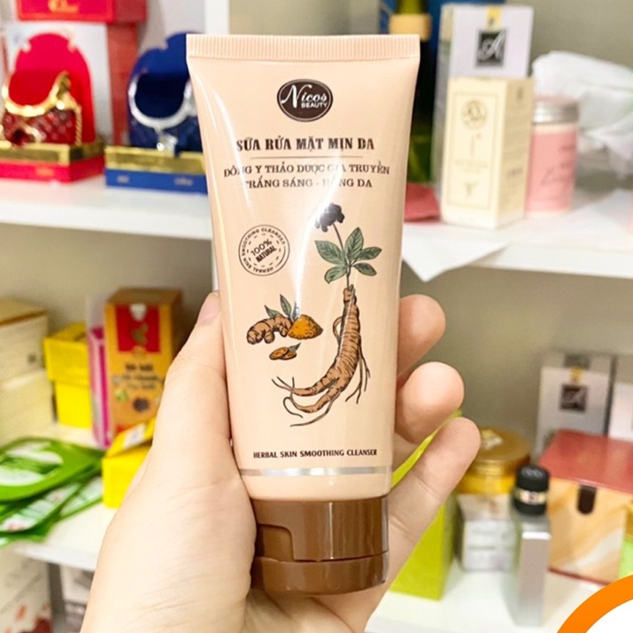Sữa Rửa Mặt Đông Y Nicos.80g