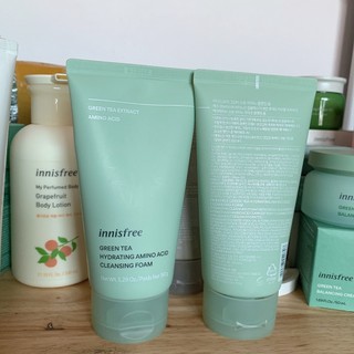 Sữa rửa mặt trà xanh innisfree green tea foam cleanser 150g