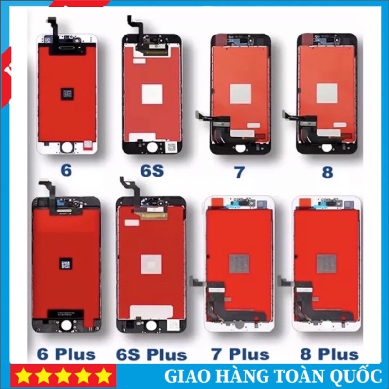 Màn Hình lP 6/ 6P/ 6S/ 6SP/ 7/ 7P/ 8/ 8P Mới Linh Kiện Hiển Thị Sống Động Rõ Nét, Bảo Hành 6 Tháng