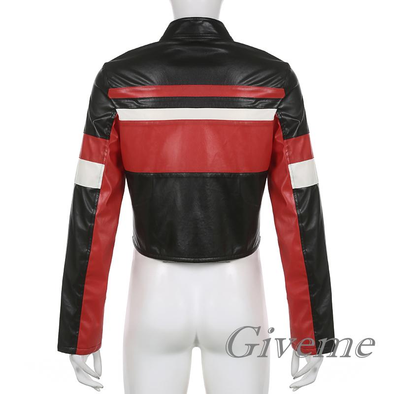 Áo Khoác Khóa Kéo Phong Cách Harajuku Vintage Thời Trang Nữ Y2K