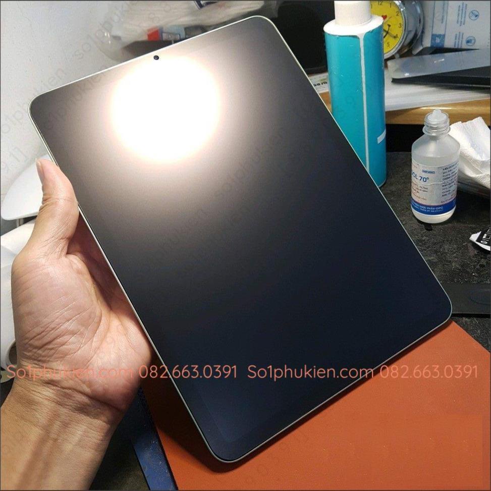 Dán PPF iPad gen 10 2022 (10.9 inch) loại trong, nhám dành cho màn hình, mặt lưng, full viền