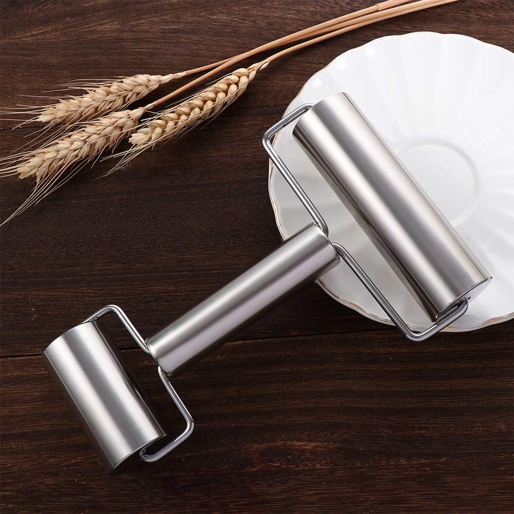 YIYU Lăn Bột Làm Bánh Bằng Thép Không Gỉ Sáng Tạo