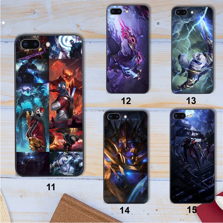 Ốp Iphone 7 / 8 plus in hình tướng zed liên minh huyền thoại