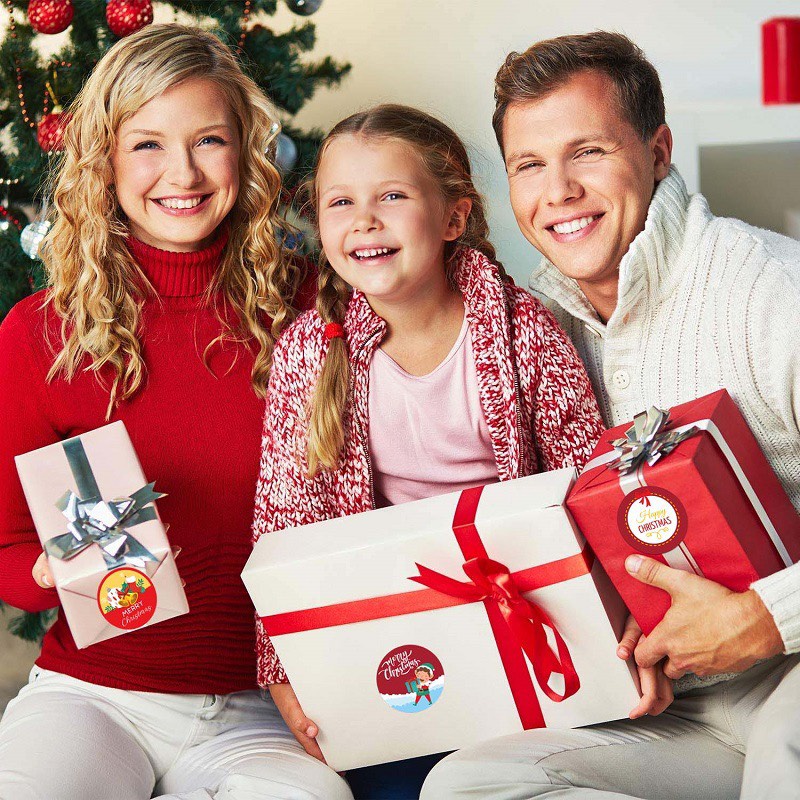 TD72_Tem dán chữ _ STICKER " NOEL_GIÁNG SINH " << SIZE 2.5CM_3.8CM, 500 TEM/CUON