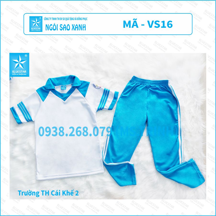 Áo thể dục - Tiểu học Cái Khế 2