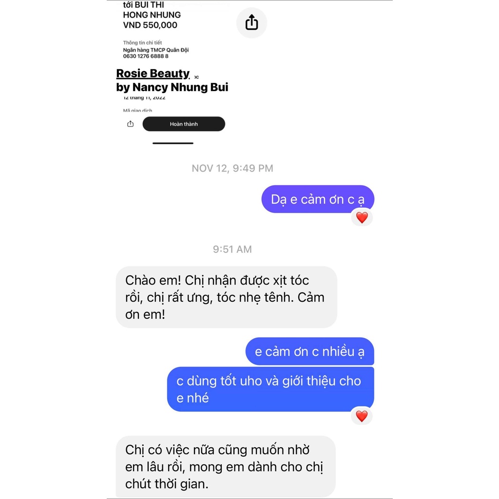 Xịt tóc Thanh Xuân