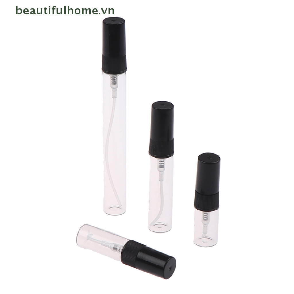 1 Lọ Thủy Tinh Rỗng Mini Có Thể Bơm Lại Dùng Đựng Mỹ Phẩm