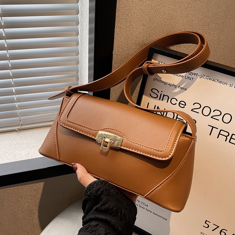 Túi Đeo Chéo Hình Vuông Cỡ Nhỏ Phong Cách Cổ Điển Thời Trang Cho Nữ