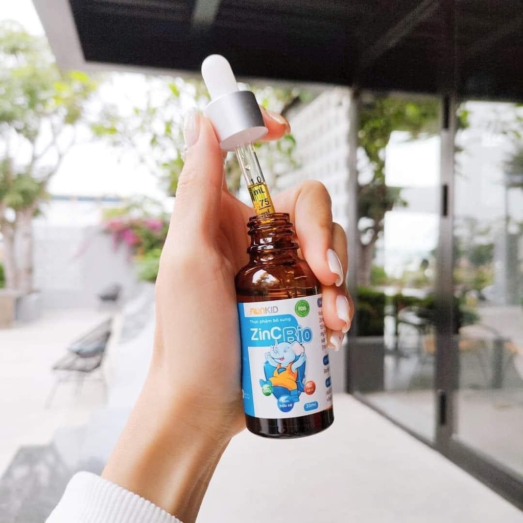 Thực phẩm bổ sung kẽm hữu cơ ZinC - Fankid