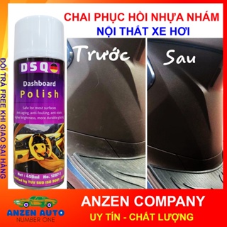 Chai Dưỡng Nhựa Nhám, Nhựa Đen - Phục Hồi Nhựa Nhám - Xịt Bóng Lốp