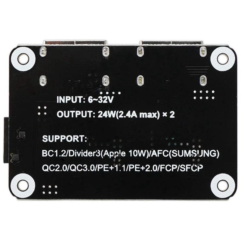 Bảng Mạch Sạc Nhanh Chuyển Đổi 12v Sang 5v dc usb dc 6-30v 12v 24v to 5v