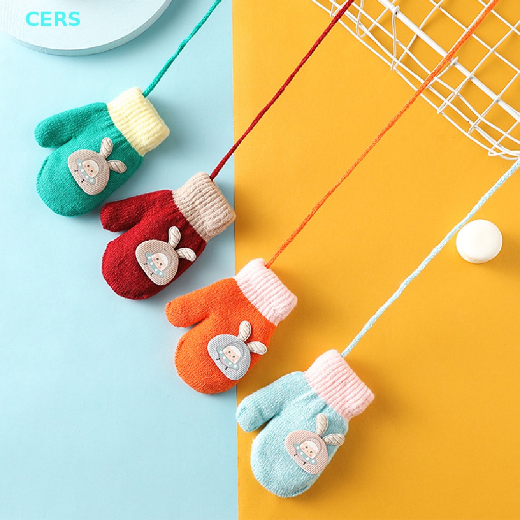 1 Đôi Găng Tay Dày Giữ Ấm Mùa Đông Cho Bé