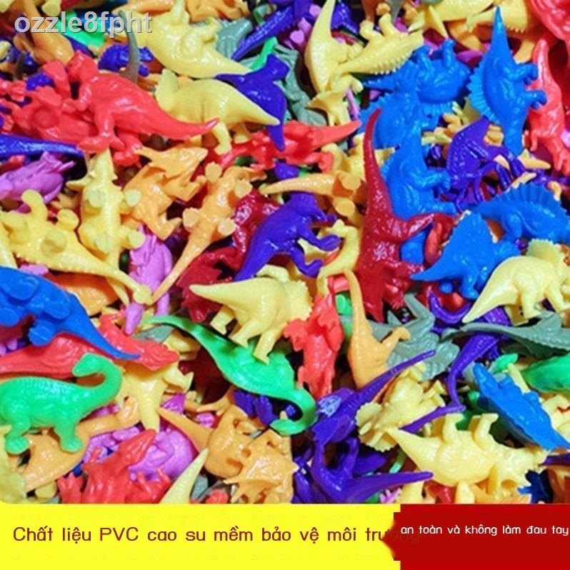 Trẻ Em Mô Phỏng Khủng Long Nhỏ Nhựa Mềm Chắc Chắn Đồ Chơi Mô Hình Bán Buôn Gian Hàng Đường Phố Chợ Đêm Bán