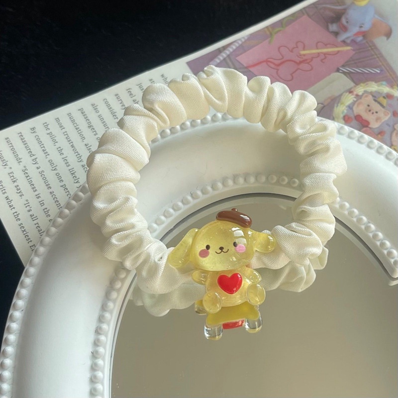 Dây Buộc Tóc Dây Cột Tóc Với Mặt Dây Chuyền Dễ Thương Phụ Kiện Thời Trang Cho Nữ AB236