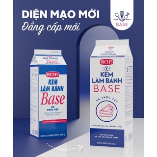 Kem pha chế đa dụng - topping rich base 1 lit