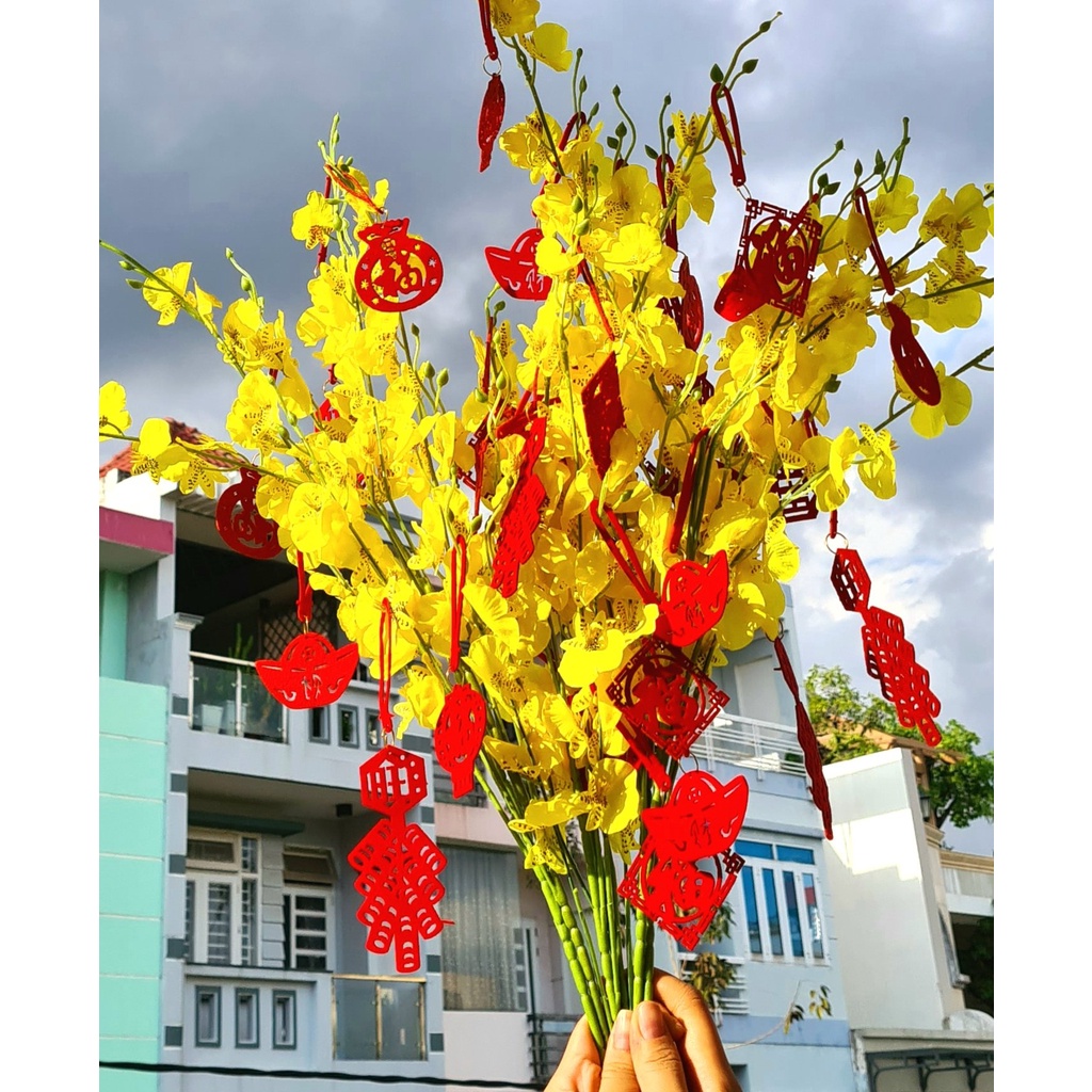 COMBO 8 Phụ Kiện Treo Trang Trí Tết Treo Cây Cảnh Nhỏ Liễng