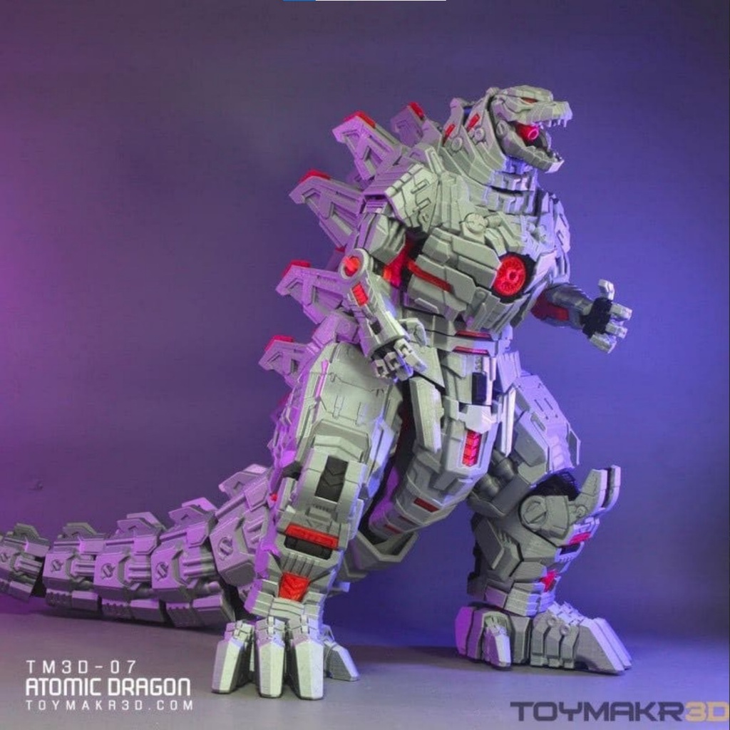 Mô hình Godzilla in 3D