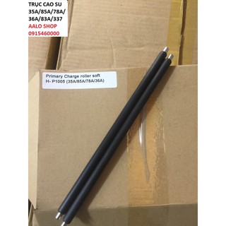 Trục cao su 35a 85a 83a 78a 312 325 337 cho hộp mực hp 35a 85a 36a 78a 83a 48a canon 6230dn 6030w 6200d - trục sạc 35a