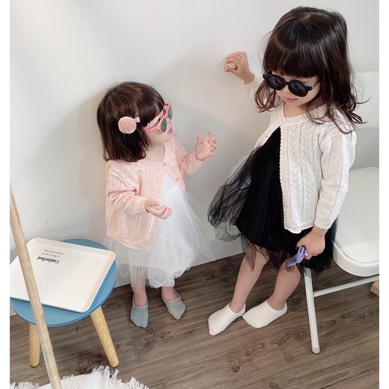 Áo khoác len mỏng thu đông cho bé MIAN Baby(Thanh lý đổi mã hàng)