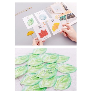 Giấy note ghi chú hình chiếc lá SH089