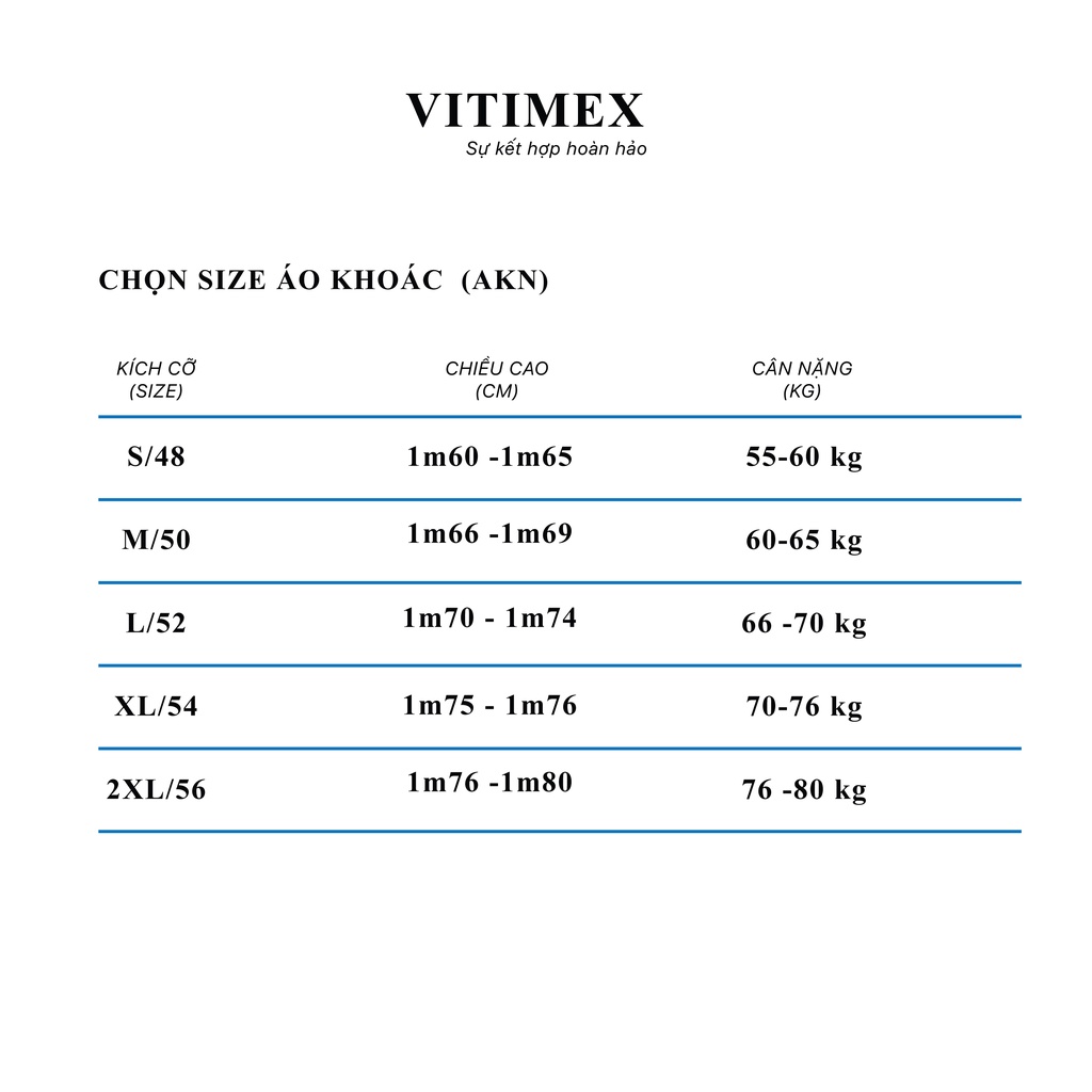 Áo khoác Vitimex - AKN0121