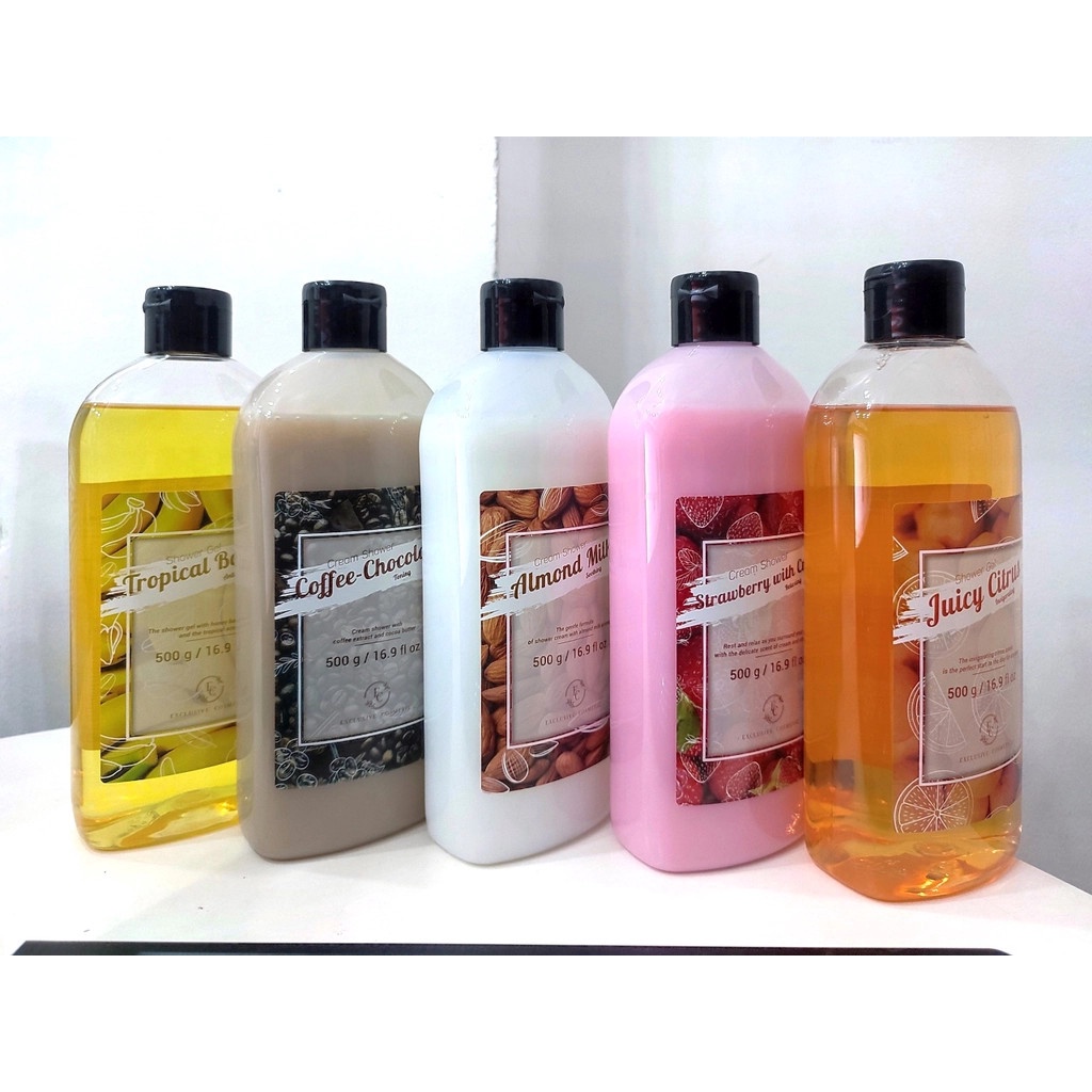 Sữa Tắm Quyến Rũ Làm Mềm Mịn Da Exclusive Cosmetic 500g daothinhuquynh
