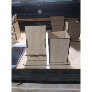 Bộ kệ gác điện thoại hộp đựng bút