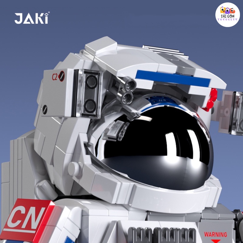 Đồ Chơi Lắp Ráp Mô hình Trưng Bày Phi Hành Gia Dawn Astronaut JAKI 9106 Với 800 Mảnh Chi Tiết