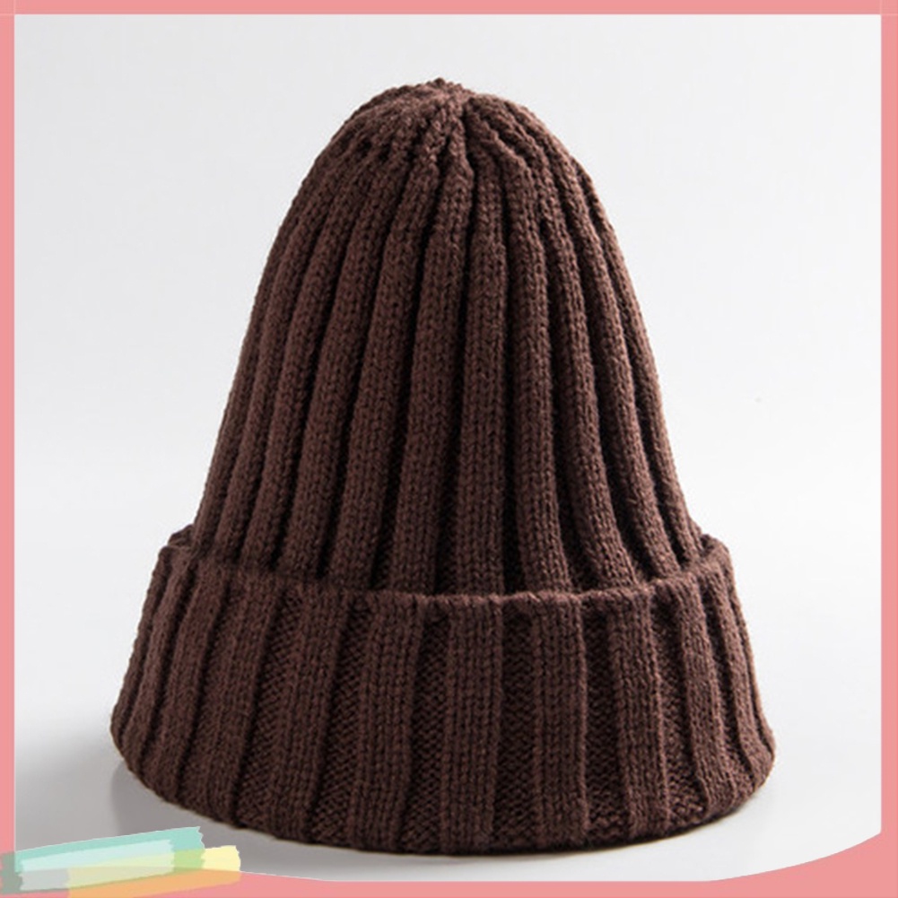 Mũ Trùm Đầu Màu Trơn Chất Liệu Cotton Trang Trí Bóng Lông Xinh Xắn Cho Nữ