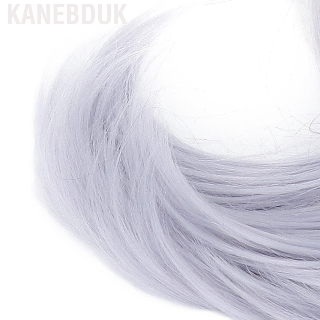 Kanebduk 8in to 9in Doll Hair Wig High Temperature Fiber Mesh Long Curly Replacement for 1/3