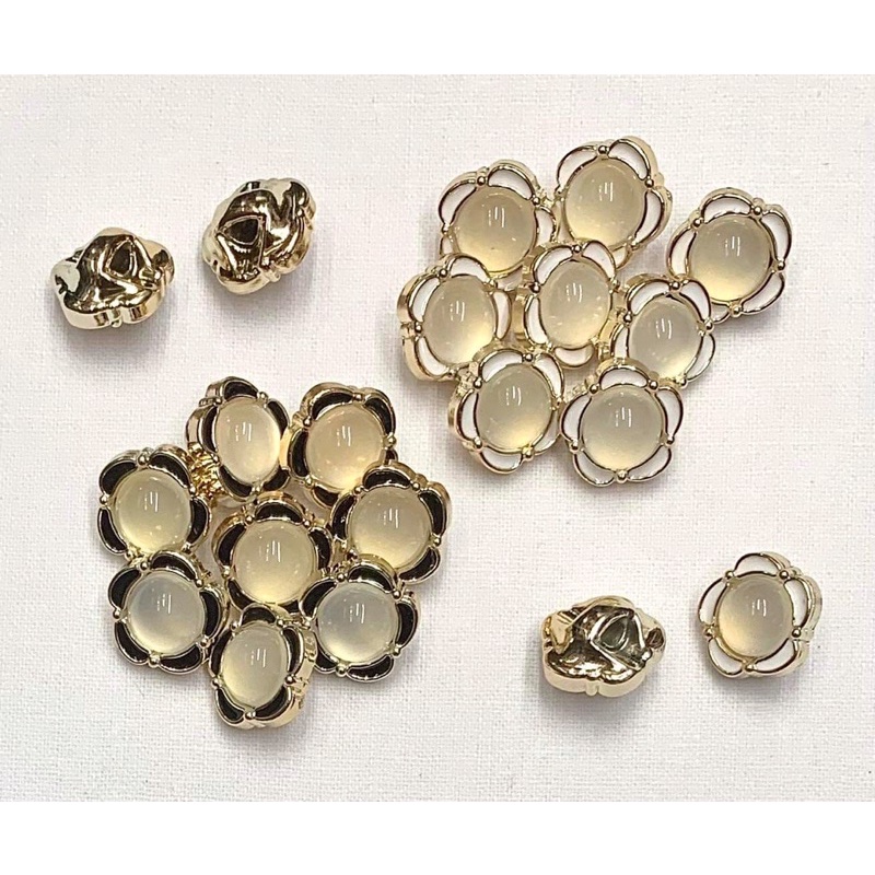 5 nút kiểu sơ mi 13mm.