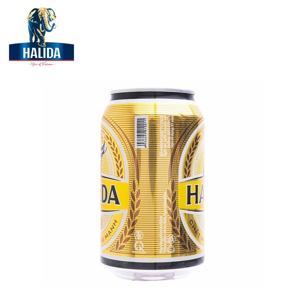 Lốc 6 lon bia halida 330ml - ảnh sản phẩm 5